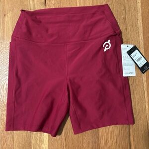 Peloton Women's Red Bike Shorts